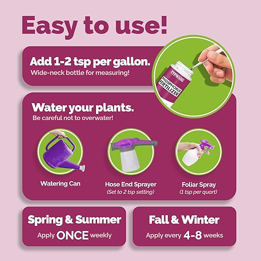 TPS NUTRIENTS Phosphorus Fertilizer for Plants, Boosts Rooting, Growth, Blooming and Flowering, Liquid Plant Food 8 oz (250mL)