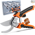 Preciva 4-in-1 Garden Pruning Shears, Gardening Shears with 4 Size Sharp High Carbon Martensitic Stainless Steel Blade, Rustproof, Wear-resistant, Removable, Multi-functional Gardening Tool