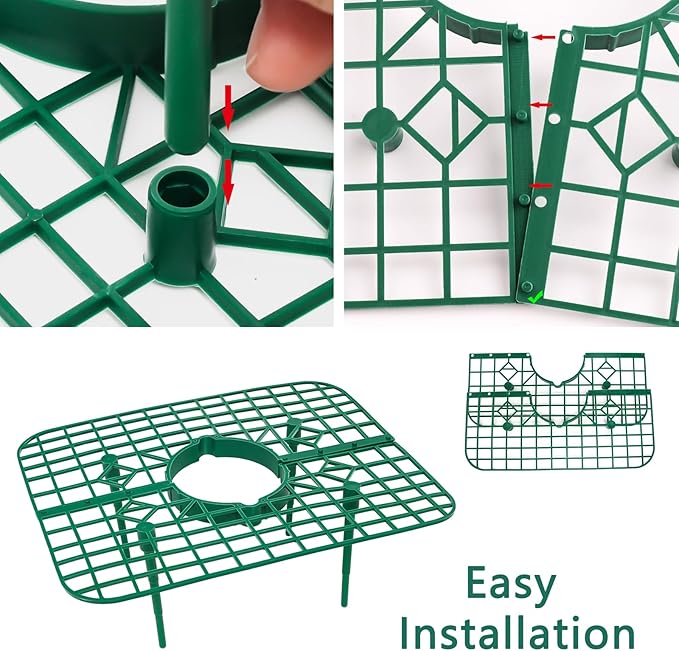 GOONMILL 10 Pack Strawberry Plant Support, Strawberry Planting Stand, Keeping Strawberry Plants Clean, Strawberry Growing Racks, Strawberry Growing Frame
