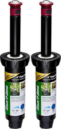 Rain Bird 22SAFPROPR Pressure Regulating (PRS) High-Efficiency Pro Rotary Sprinkler, 360° Full Pattern, 17' - 24' Spray Distance, 4" Pop-up Height (Pack of 2)