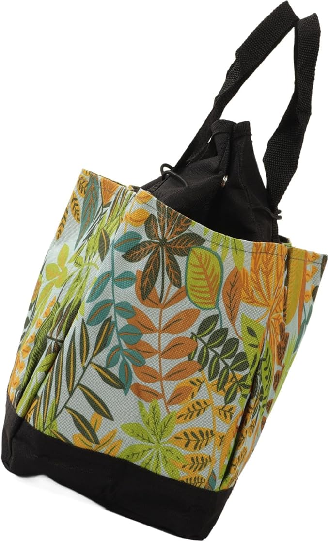 Garden Tool Storage Bag, Portable Gardening Organizer with Multiple Pockets, Large Capacity Garden Tool Kit Holder for Outdoor Planting, Made of Durable 600D Polyester with Strong