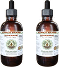Hawaii Pharm Buckwheat Alcohol-Free Liquid Extract, Buckwheat (Fagopyrum Esculentum) Dried Sprouting Seed Glycerite Natural Herbal Supplement 2x4 oz