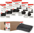 5000pcs 10Inch Black Cable Tie,Nylon Zip Ties,Industrial Grade,50 Pounds Tensile Strength,UV Resistant,Heavy Duty,for Home,Garden Trellis,Office,Garage and Workshop