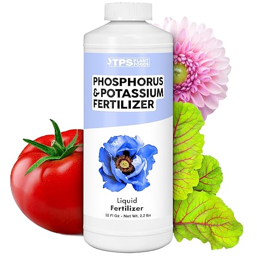 Phosphorus and Potassium Fertilizer, Complete Liquid Phosphorus and Potassium for Plants, 32 oz (1 Quart)