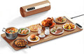 Warming Mat for Food, 36"x16" Food Warming Mat 6 Temperature & Timer Settings Upgrade Graphene Fast Full Surface Heating-Versatile Food Warmer for Gatherings, Parties, Everyday Use-Light Caramel