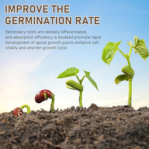Soil Activator, Soil Revitalizer & Soil Conditioner for Plants, Supports Root Development & Nutrient Absorption for Lawn Garden Indoor Outdoor Plants, 200G*2