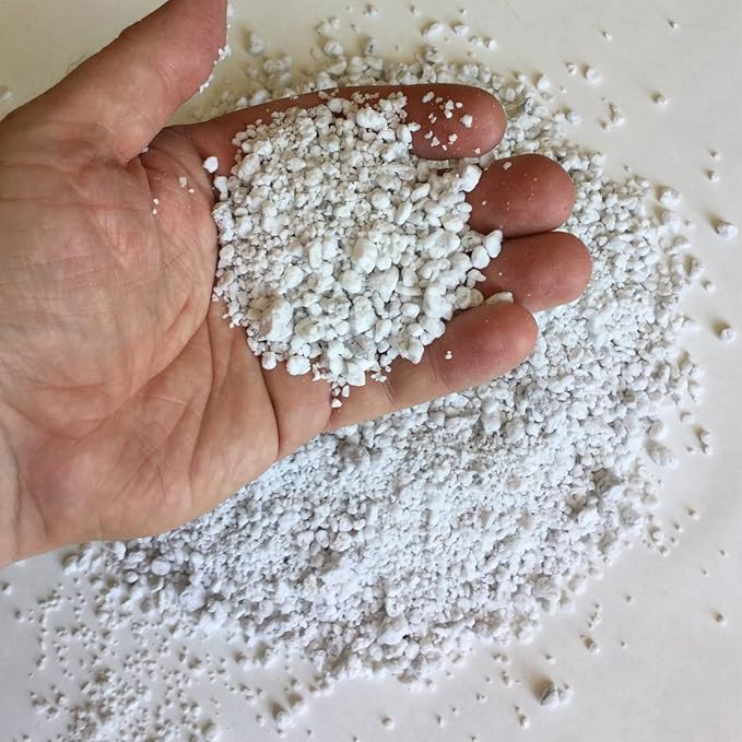 Organic Perlite for Plants, Soil Amendment for Enhanced Drainage and Growth, Ideal for Potting Mixes(4 Quart)