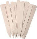 100% Natural Wood Plant Markers - 10 Inches Tall - for Field and Garden Use - Eco-Friendly & Sustainable Plant Identification - Made in USA - (Pack of 25)