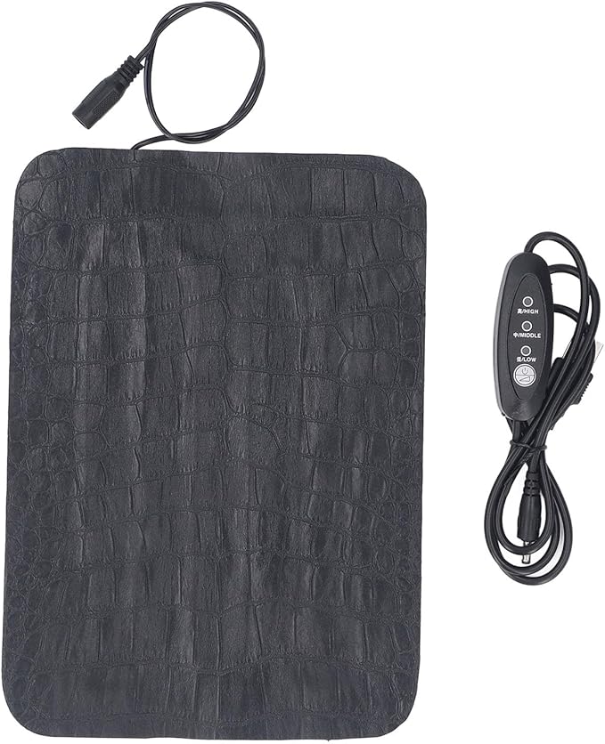 Hydroponic Heating Pad, 8.5w Plant Heat Mat Seedling Heating Tray for Germination 3 Modes Temp Rapid Heating Consistent Temperature Control Heat Pad for Gardening Seed Starting