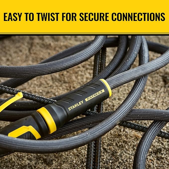 FATMAX® 75 ft x 5/8 in Heavy-Duty EXOJACKET® Fabric Garden Hose - BDS7390
