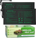 NAMOTEK Seedling Heat Mat, 10" x 20.75" Waterproof Plant Heating Mat, Warm Hydroponic Heating Pad for Indoor Home Gardening Seed Starter,Germination, Greenhouse
