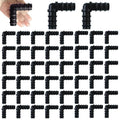50 PCS Drip Irrigation Barbed Elbow Fitting Kit for 3/4 Inch Tubing (OD 20MM) Drip Irrigation Connectors Elbow Drip Line Barbed Connector .77" ID Drip Irrigation Sprinkler System
