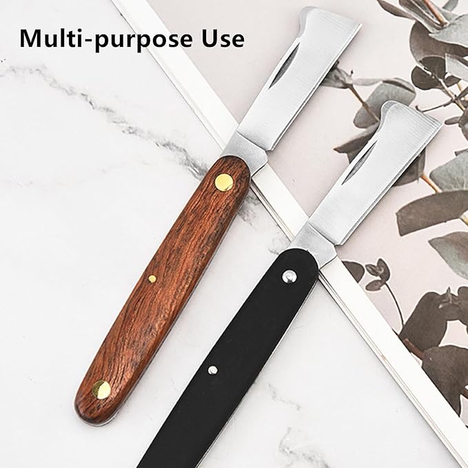 Grafting Gardening Knife for Pruning, Garden Knife Multi Cutting Tool for Budding Pruning, Grafting Cutting Budding Tool for Floral Fruit Tree