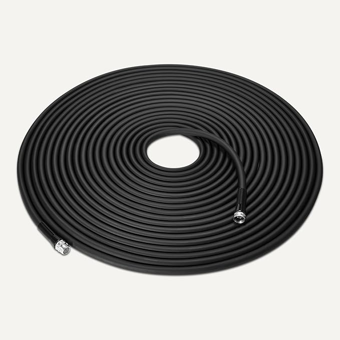 Amazon Basics Garden Hose, 100ft, Kink-Resistant with Crush-Resistant Aluminum Couplings