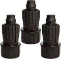 3-Pack 1/2 Inch Drip Irrigation Tubing to Faucet/Garden Hose Adapter - Reusable Connector Fittings for Most Rain Bird, Orbit, Dig, Toro 1/2 or 5/8 Tubing x 3/4" FHT