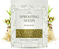 Petal & Pod Microgreens & Sprouting Seeds (12oz) - Mung Bean - Seeds for MicroGreens Growing Kit and Sprouting Jars