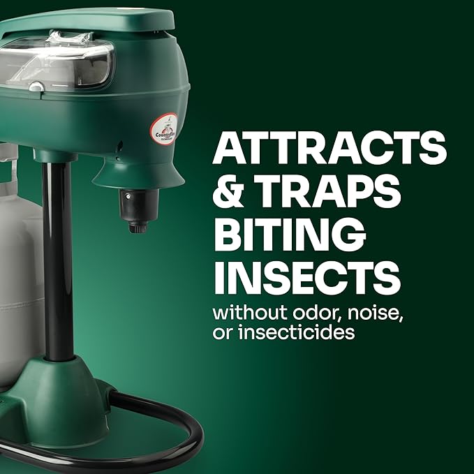 Mosquito Magnet MM4200B Patriot Plus Mosquito and Flying Insect Trap and Killer - Outdoor Fly Trap Protects Up to 1 Acre, Green