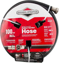 Briggs and Stratton 8BS100 100-Foot Premium Heavy-Duty Rubber Garden Hose