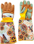 Two Lumps of Sugar Gardening Gloves - Short Length, Industrial Design Yard Gloves for Men and Women, Sizes S/M and L/XL