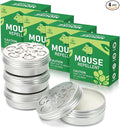 Rodent Repellent for Car Engines,4 Pack Mouse Repellent Peppermint Oil - Keep Mice Out of Car,Garage & Home, Safe for Humans and Pets