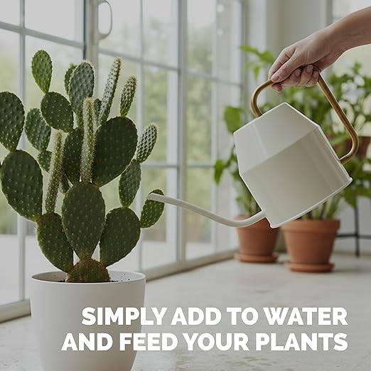 Cactus Fertilizer – Liquid Plant Food for All Cacti, Supports Healthy Cactus Growth & Blooming, 32 oz
