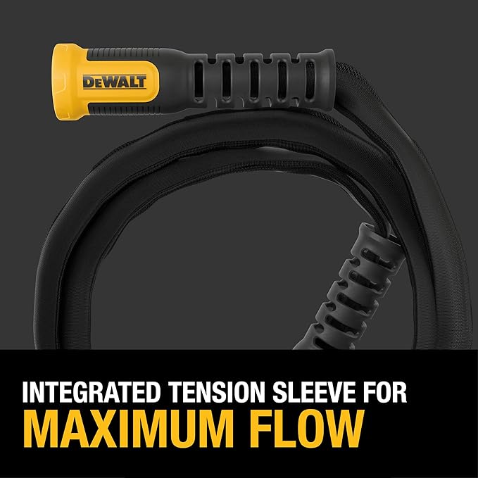 DEWALT 6 ft x 5/8 in Heavy-Duty Professional Grade Fabric Garden Hose - DXMH3306