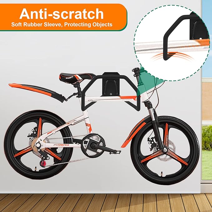 300 ft Garden Hose Holder - Oversized Hose Hanger Wall Mount Water Hose Holders for Outside, Extra Heavy Duty Hose Rack for Garden Hose Storage and Extension Cords