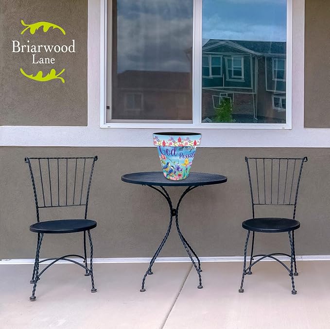 Briarwood Lane with God Medium Planter