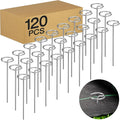 Heavy-Duty Landscape Staples – 120 Pcs 6-Inch G-Shaped Thickened Galvanized Garden Fabric Staples,Rust-Resistant Ground Cover Pins for Weed Barrier, Erosion Control & Landscaping Projects