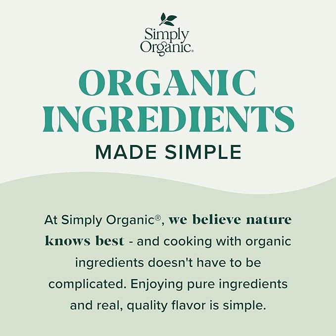 Simply Organic Ground Cloves 2.82 Ounce Jar, Pure Organic Ground Cloves, Kosher, Pungent Warm Aroma, Bittersweet & Spicy
