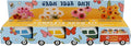 BUZZY Seeds Mini Ceramic Flower Bus Grow Kit, 4-Pack – Colorful Retro Bus Planters with Daisy, Cosmos, Calendula & Coneflower Seeds, All-in-One Seed Starter Gift Set
