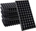 Apipi Seed Starter Tray Fits 1020 Growing Trays - 10 Pcs 72 Cell Reusable Seedling Nursery Trays, Thick Gardening Germination Trays with Drain Holes for Plant Seeds Propagation