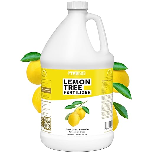 Lemon Tree Fertilizer for Lemon Trees and Citrus, Liquid Plant Food, 1 Gallon (128 oz)