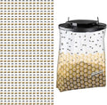 Flies Be Gone Fly Trap - Disposable Protein-Powered Attractant Fly Catcher - Made in USA - Natural Attractant Trap for Patios, Ranches. Easy to Use Outdoor Trap, Helps Manage Fly Populations Outdoors