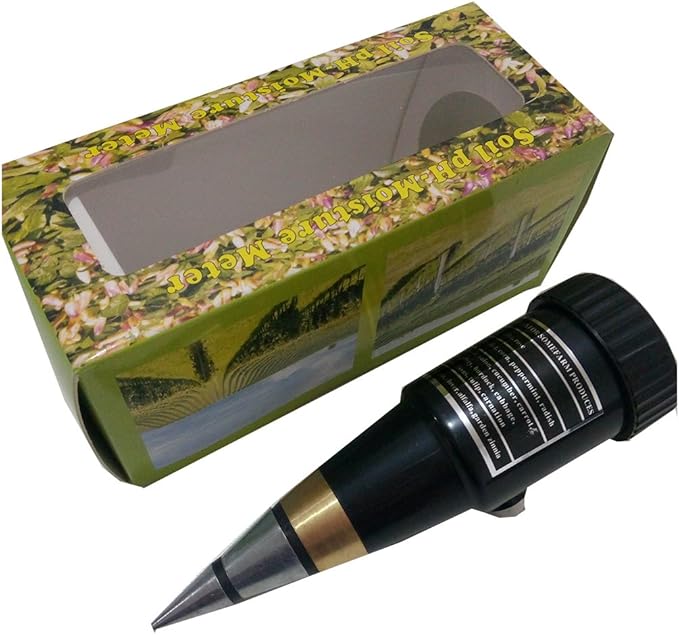 Professional Soil pH Meter Tester Moisture Sensor Soil water monitor Soil Tester PH Instrument Hygrometer monitor humidity data logger recorder PH range 3~8ph Moister range 1~8