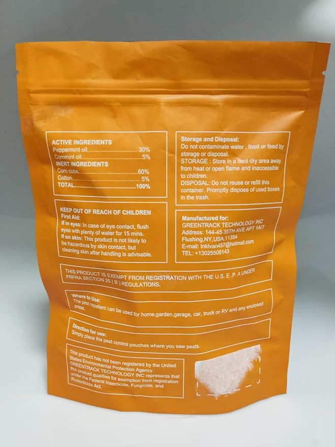 Pest Repellent, Rodent Repellent for Car Engines, Mouse Repellents for Car, RV Mice Repellant, Keep Rodents Out of Car/House, Cars Mouse Repellent Under Hood-2P