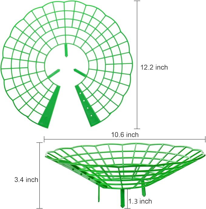 20 Pack Strawberry Supports, Strawberry Plant Stand With 3 Sturdy Legs, Strawberry Growing Racks, Strawberry Growing Frame Holder Cage, Keeping Berries Clean