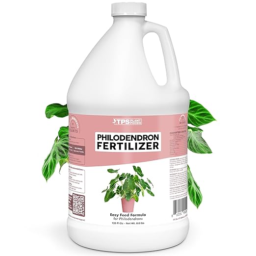 TPS NUTRIENTS Philodendron Fertilizer for All Philodendron and Tropical Shade Plants, Liquid Plant Food 1 Gallon (128oz)
