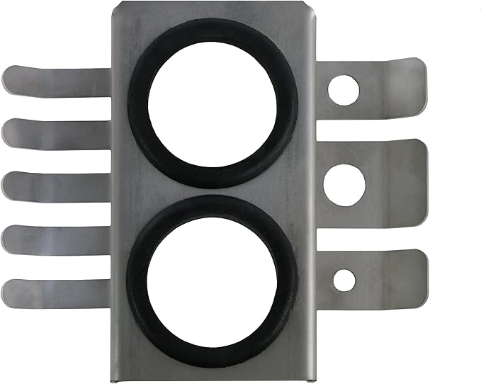 Trick-Tools Versa-Mount Stainless Steel Hammer Hanger, Air Tool and Clamp Organizer