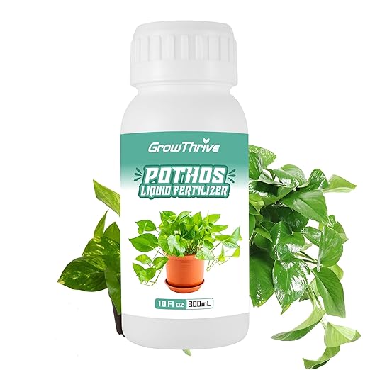 Professional Liquid Pothos Plant Fertilizer, Liquid Plant Food for Houseplants, Snake Plants, Peace Lilies, Flowers, Multi-Purpose Blend & Gardening Supplies 10oz(300ML)