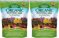 Espoma Organic Potting Soil Mix - All Natural Potting Mix For All Indoor & Outdoor Containers Including Herbs & Vegetables. For Organic Gardening, 8qt. bag. (Pack of 2)