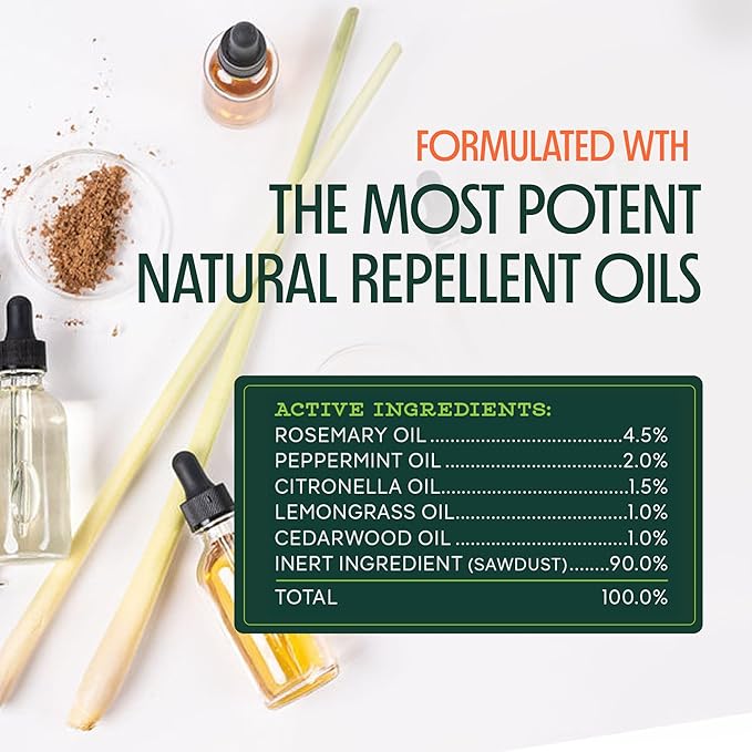 Murphy’s Naturals Mosquito Repellent Incense Sticks, 24 Count, Insect Repellent with Citronella for Outdoor Yard, 2.5+ Hours per Stick