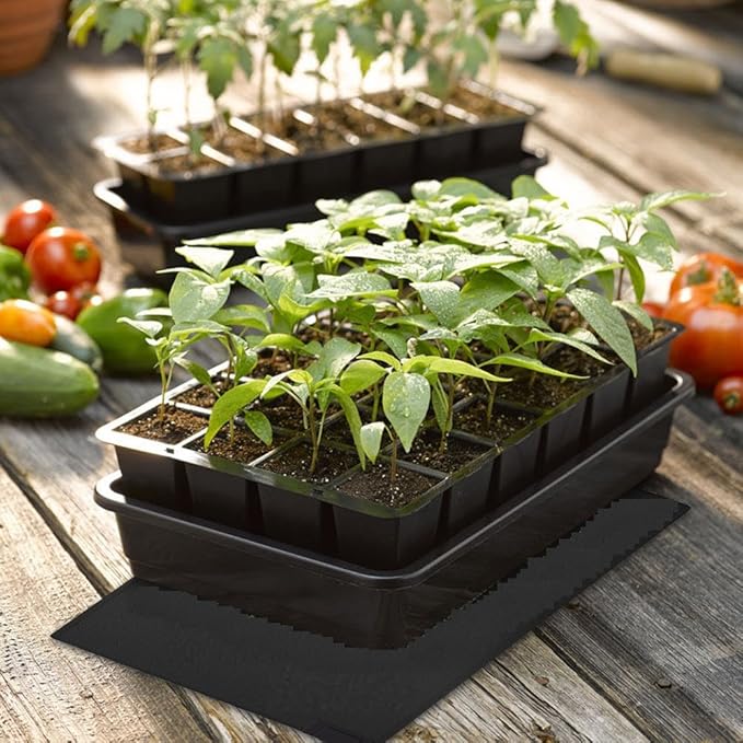 Dirt Genius 19012 Seed Starting Propagation Heat Mat, 45Watt, 20" x 20.7", Black