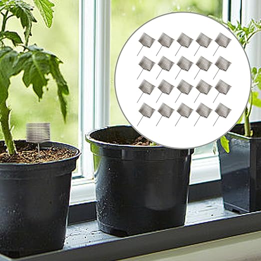 Saihisday Fertilizer Basket Cylindrical Bonsai Fertilizer Box Automatic Planting Fertilizers Baskets for Planting Fertilization 20Pcs (Large Sphere) for Succulent, Orchid, Potted Plants