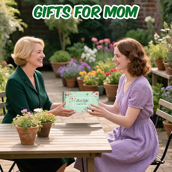 Gardening Gifts for Women, Gardening Supplies Garden Tools with Hand Fork Trowel Gloves Apron, for Mom Women Grandma, Valentine's Day for Her, Christmas Birthday Present
