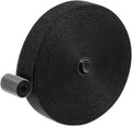 1-Roll Garden Plant Tape, 33 ft x 0.6 in Garden Hook and Loop Plant Ties Multi-Purpose Use Adjustable and Reusable Twist Wire Tape for Plants/Flowers/Vines [Black]
