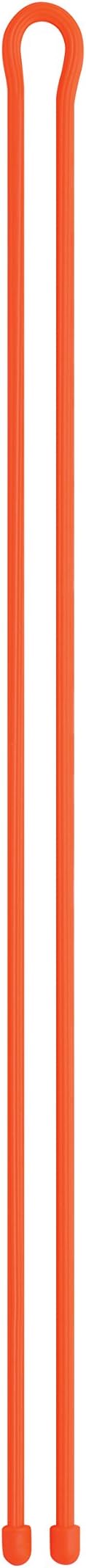 Nite Ize Gear Mega Twist Tie - 64-Inch - Reusable Gear & Zip Ties - Electric Cord Organizers - Cords - Bright Orange