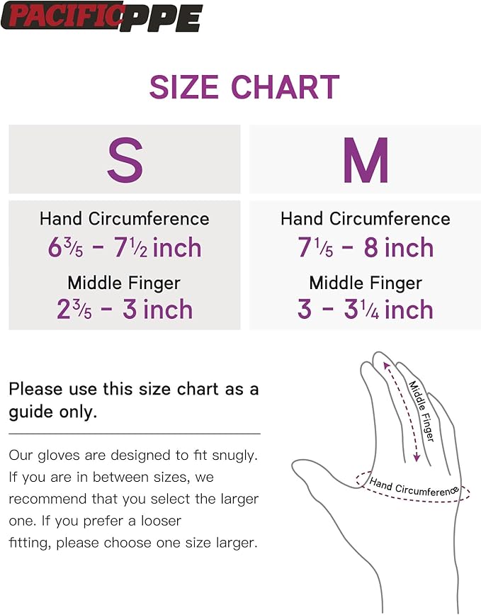 PACIFIC PPE 2 Pairs Gardening Gloves for women and Ladies, Rubber Coated Garden Gloves, Outdoor Protective Work Gloves, Small, Pruple & Red