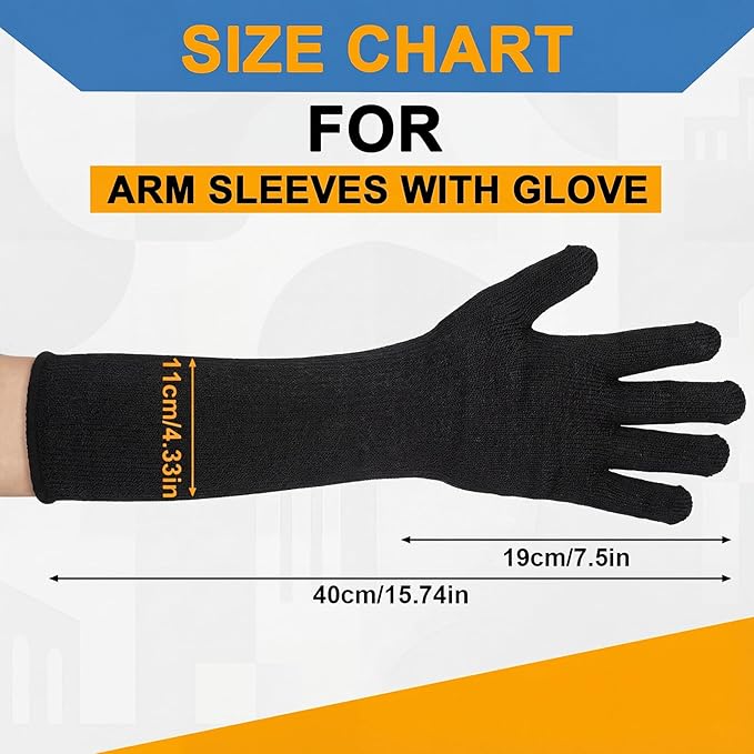 2 Pairs Gardening Gloves Long Berry Picking Gloves for Women Men Thorn proof Rose Pruning High Strength Cut Resistant Heavy Duty Glove Durable and Abrasion Resistant Pruning