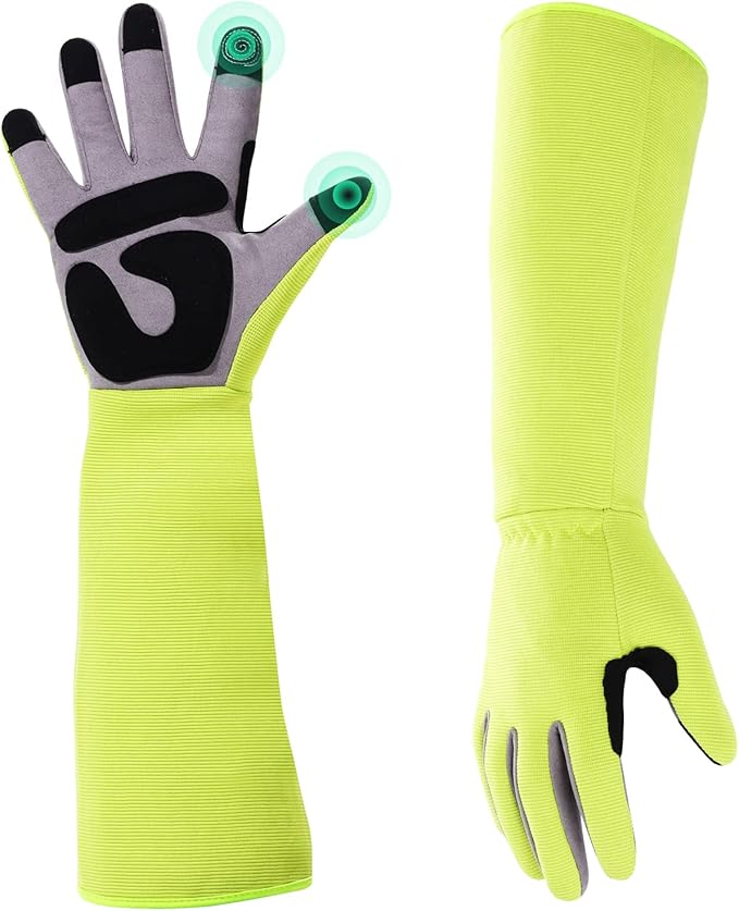 Gardening Gloves, Thorn Protective, Forearm Protection, Yard Work, Pruning, Outdoor Activity, Comfortable